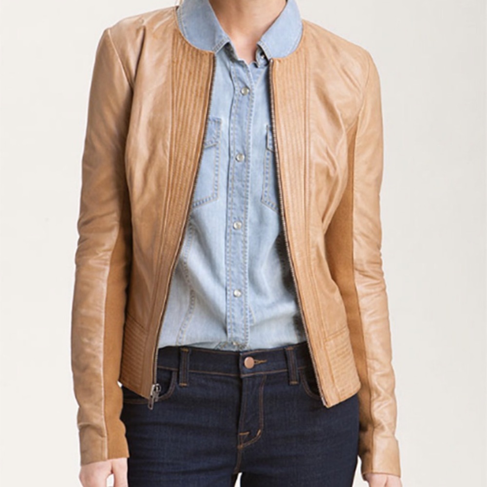 Trouve leather jacket